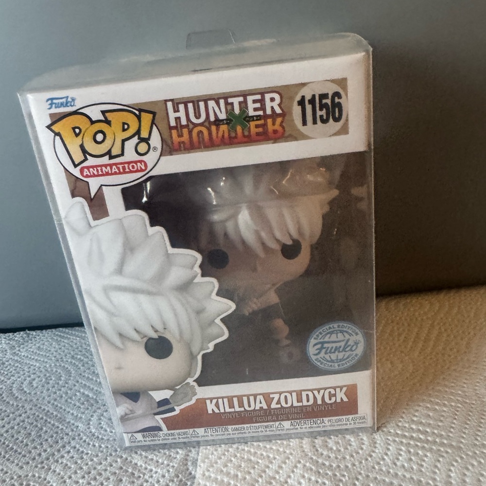 Funko Pop! Animation Killua Zoldyck - White Hair Vinyl Figure (Hunter × Hunter)